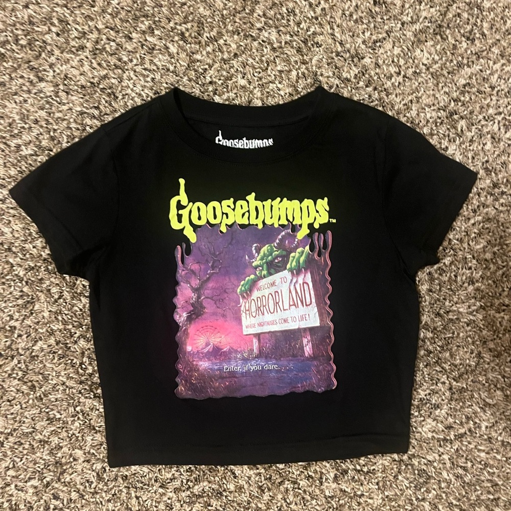 Goosebumps baby tee